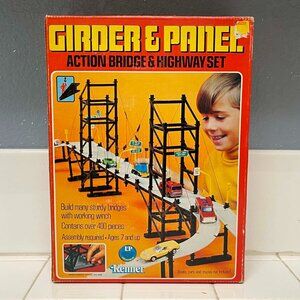 vintage Kenner girder & panel action bridge set